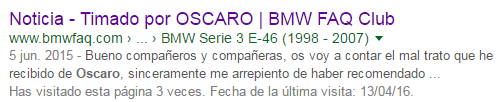 timado por oscaro